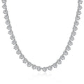 S925 Sterling Silver Tennis Necklace
